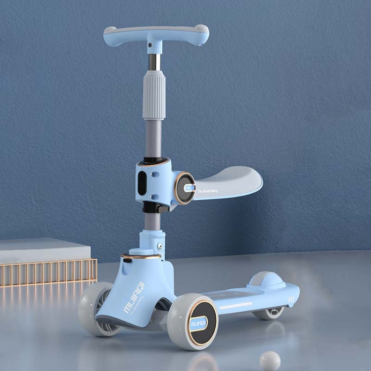 MIJIAQI 01 3 In 1 Multifunctional Foldable Children Scooter with Music and Lights, Spec: