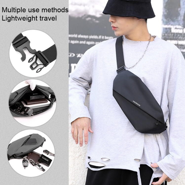 HAOSHUAI 1100-20 Men Waist Bag Outdoor Running Mobile Phone Bag