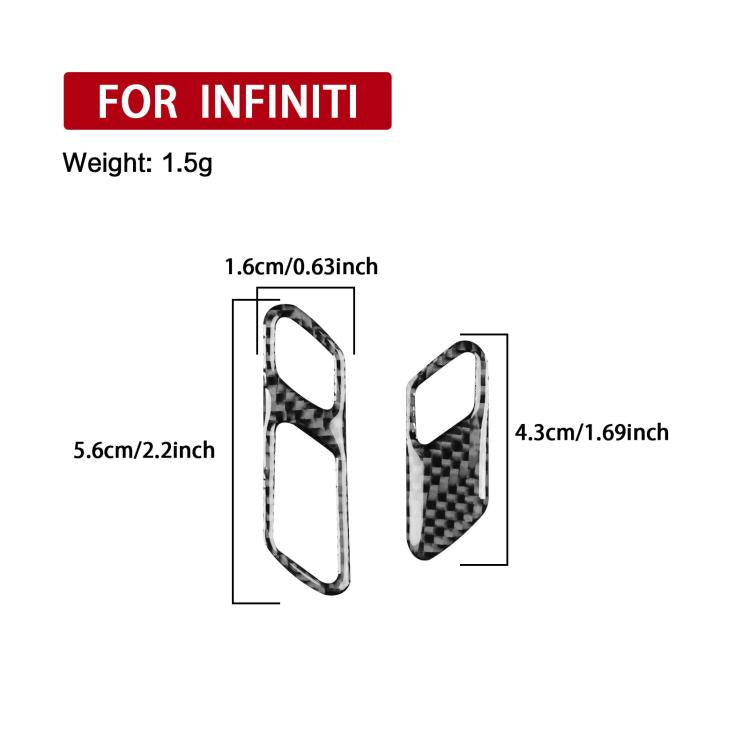 For Infiniti G35/G37/G25/Q60 2pcs /Set Steering Wheel Answer Button Sticker