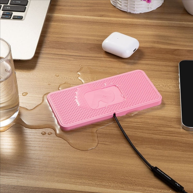 Car Waterproof Wireless Charger With Additional Cover And Anti-slip Mat