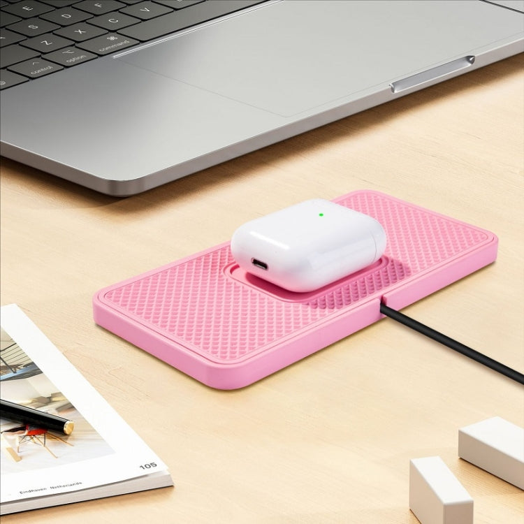 Car Waterproof Wireless Charger With Additional Cover And Anti-slip Mat