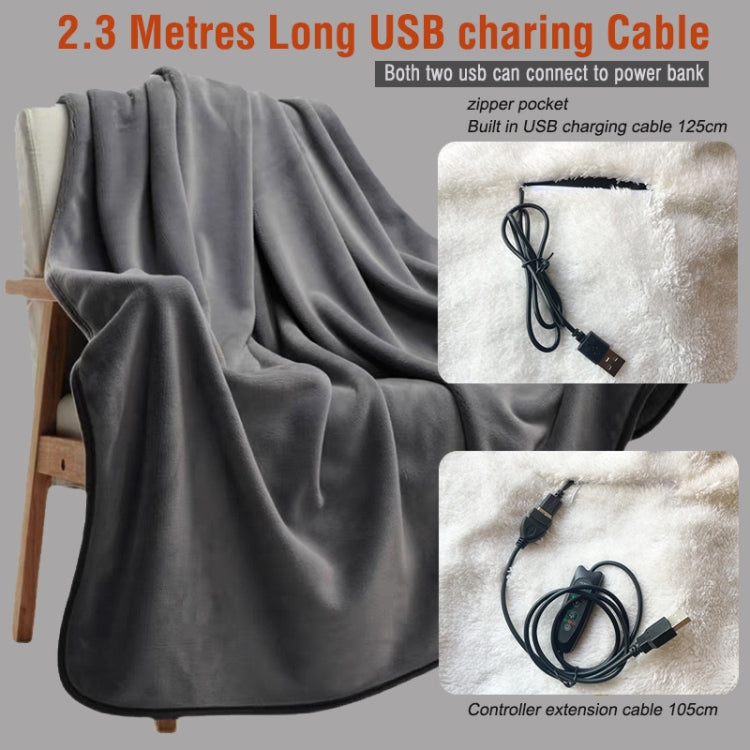 Controller Version Adjustable Temperature Timing USB Electric Heating Shawl Blanket Heating Pad