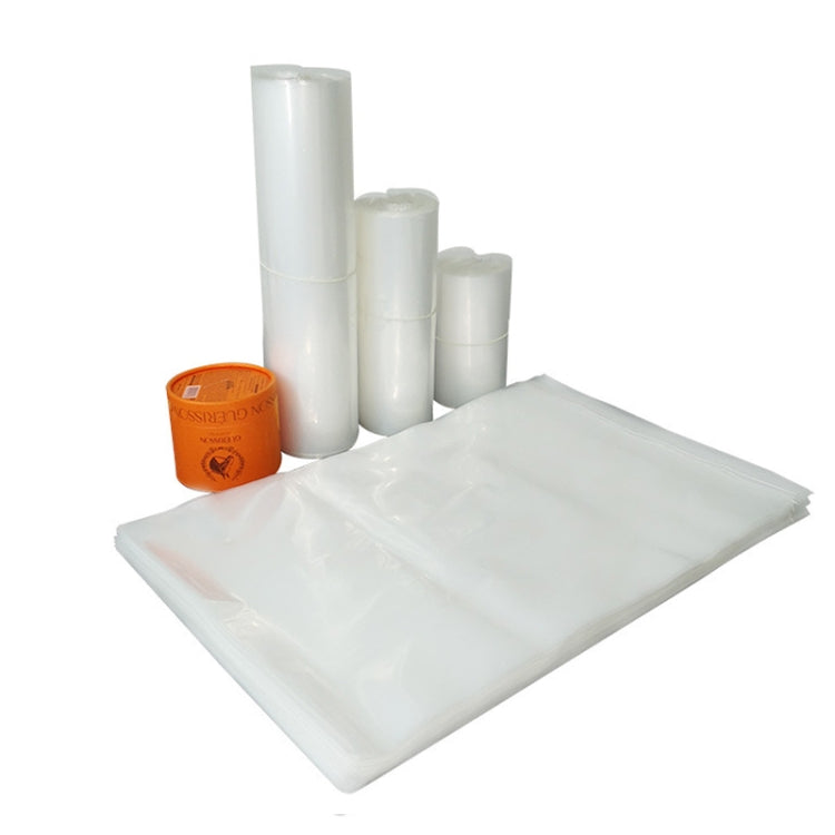 100 PCS / Set PE Clothing Packaging Bag Transparent Self-Stick Bag Jewelry Plastic Sealed Bag, Size: