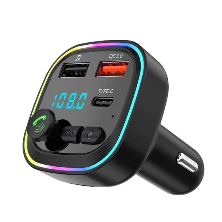 Car MP3 Bluetooth Hands-free Player Car FM Transmitter