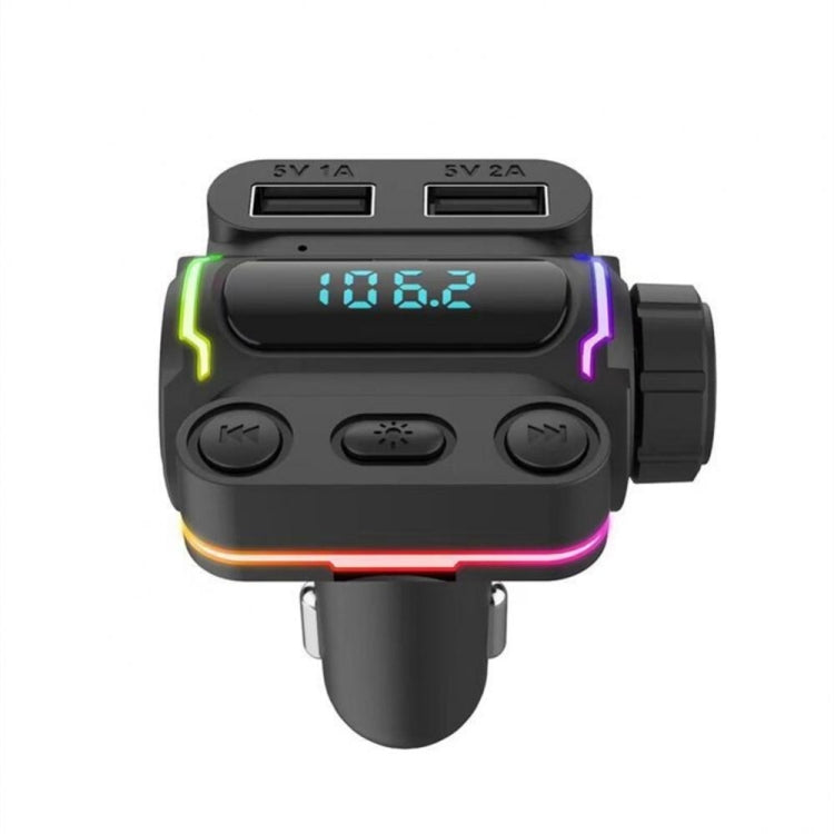 P7 PD20W QC3.0 Dual Fast Charging Car MP3 Player FM Transmitter
