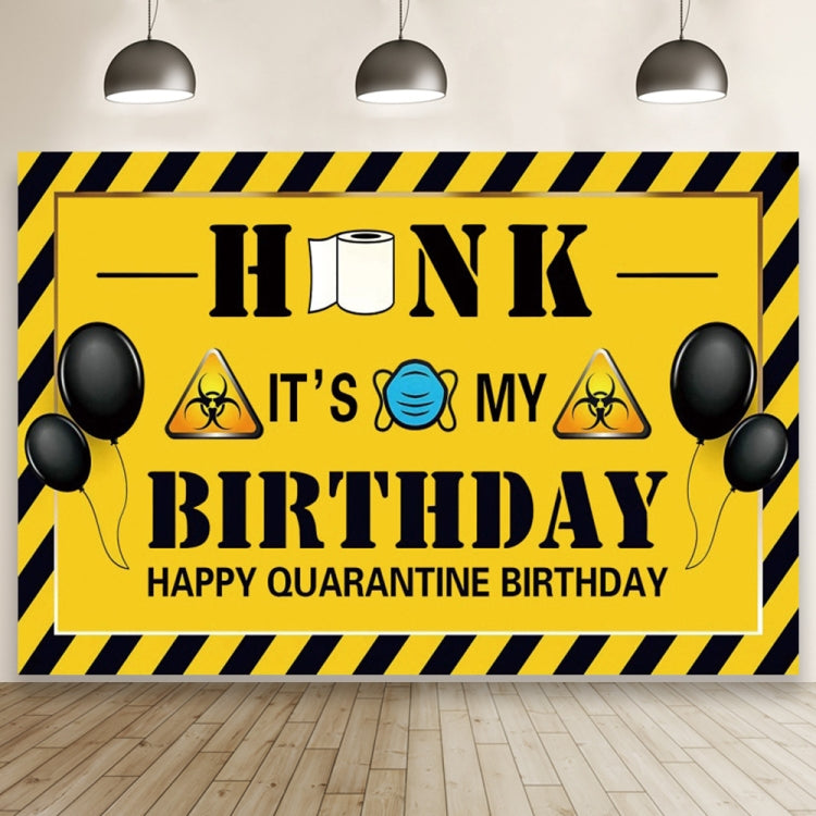 1.5m x 1m  Construction Vehicle Series Happy Birthday Photography Background Cloth