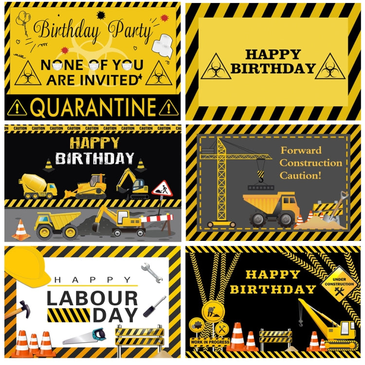 1.5m x 1m  Construction Vehicle Series Happy Birthday Photography Background Cloth, 1.5m x 1m (Mdn09936), 1.5m x 1m (Mdv00452), 1.5m x 1m (Mdv00968), 1.5m x 1m (Mdz00628), 1.5m x 1m (MSD00278), 1.5m x 1m (MSD00212), 1.5m x 1m (Mdn08682)                ...