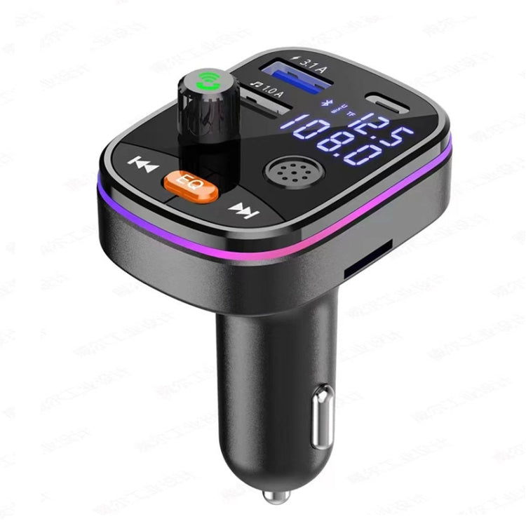 Car Bluetooth MP3 With TYPE-C Port PD Charging FM Transmitter