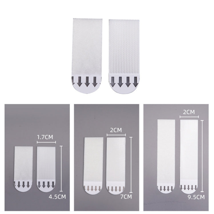 Picture Hanging Strips Hook and Loop Tape Picture Hanger 9.5x2cm