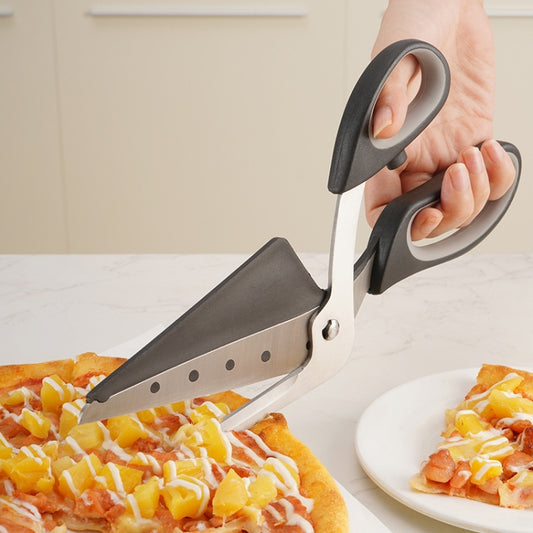 Removable Multi-Functional Stainless Steel PIZZA Scissors Shovel