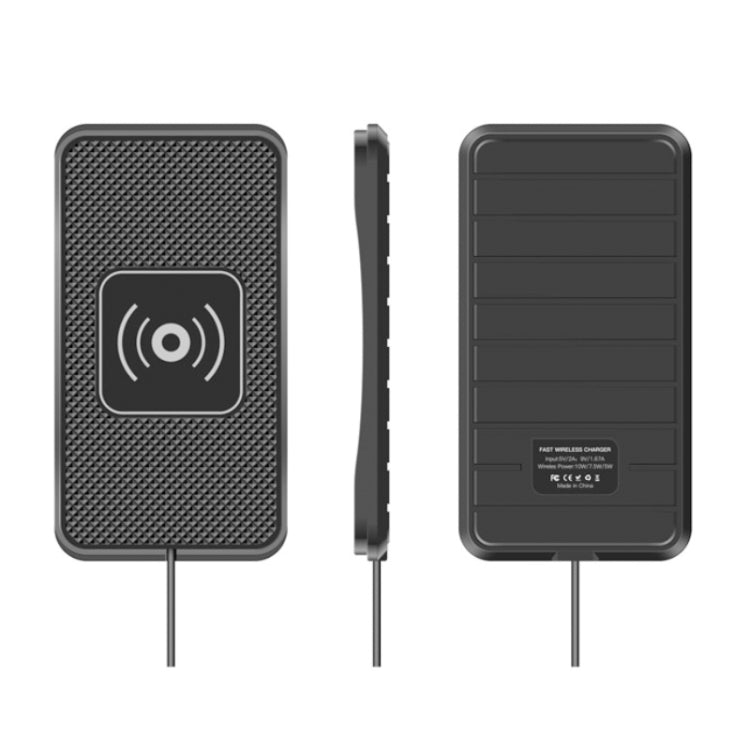 C3 15W Car QI Wireless Charger Launch Pad Anti-slip Mat