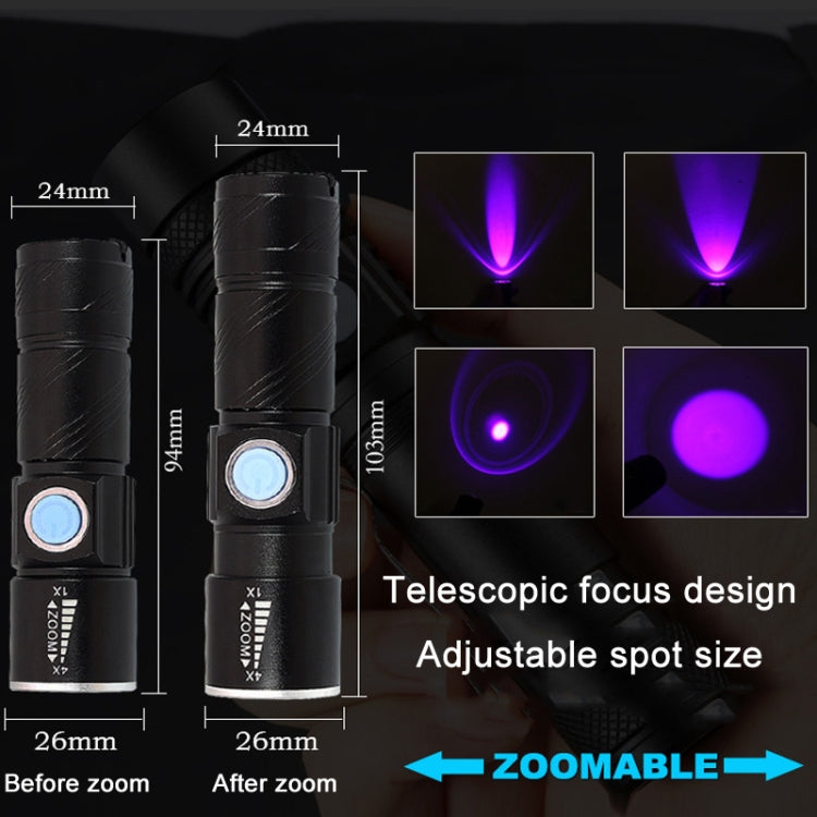 USB Ultraviolet Flashlight Jade Identification Fluorescence Detector
