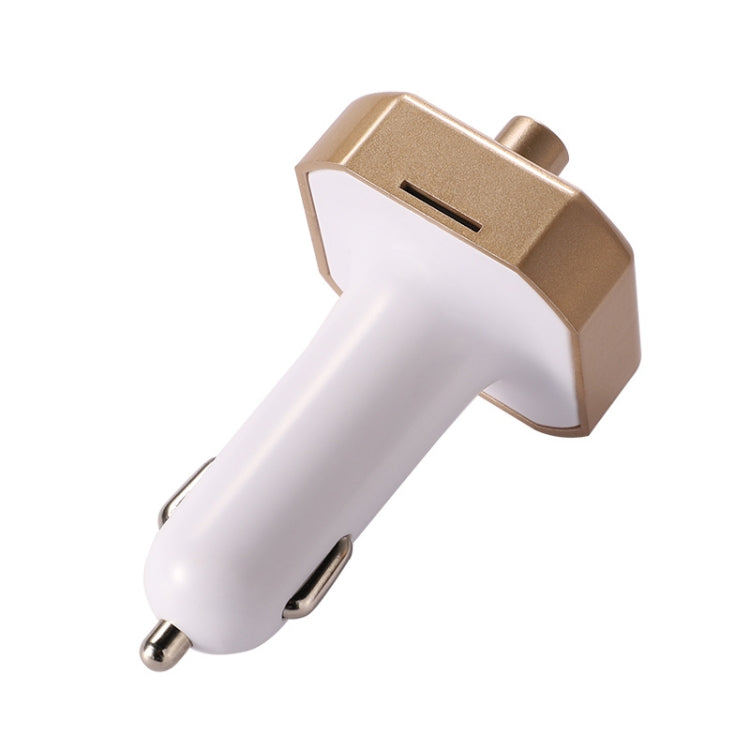 B9 Smart Digital Display Dual USB Bluetooth Car Charger with Hands-free Call Function