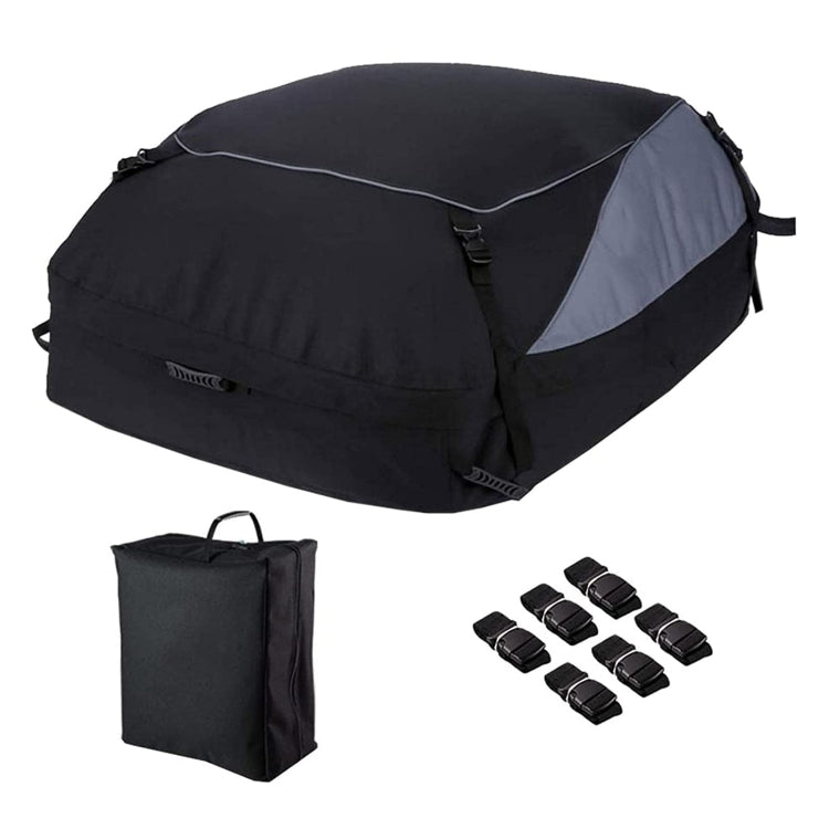 600D Oxford Cloth Car Luggage Bag Outdoor SUV Foldable Roof Bag
