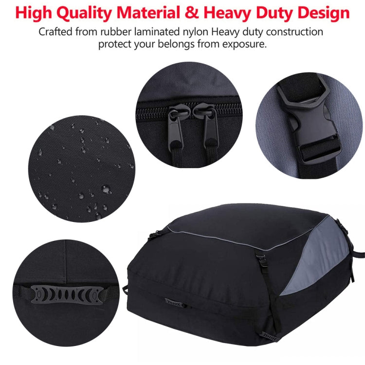 600D Oxford Cloth Car Luggage Bag Outdoor SUV Foldable Roof Bag