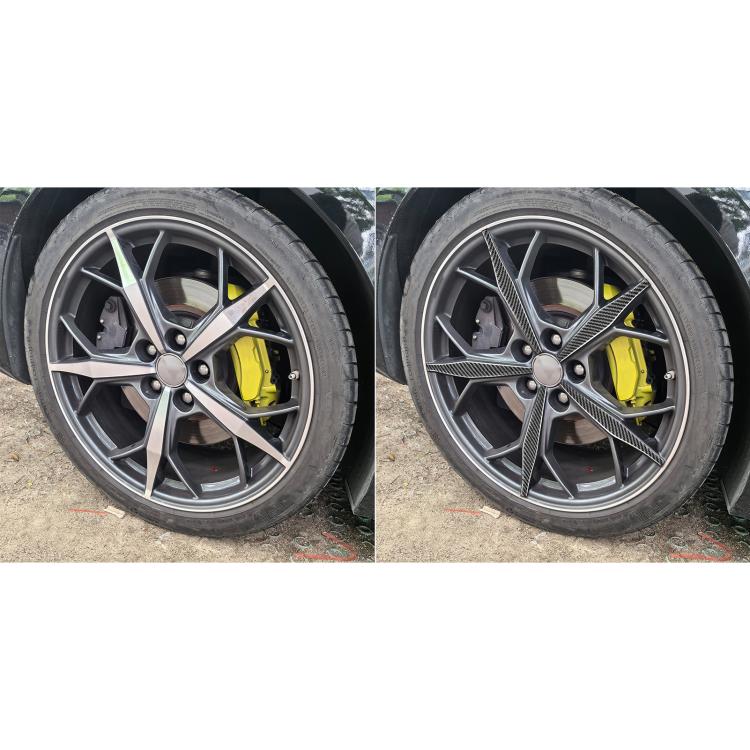 For Chevrolet Corvette C8 20pcs /Set Wheel Trim Stickers