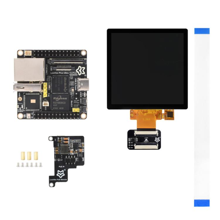 Luckfox Pico Ultra B RV1106G2 0.5TOPS Micro Linux Development Board Integrated Processor without Wi-Fi/With PoE