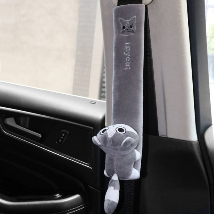 002 Cute Cartoon Thicked Seat Belt Anti-Strangled Protective Cushion, Length: