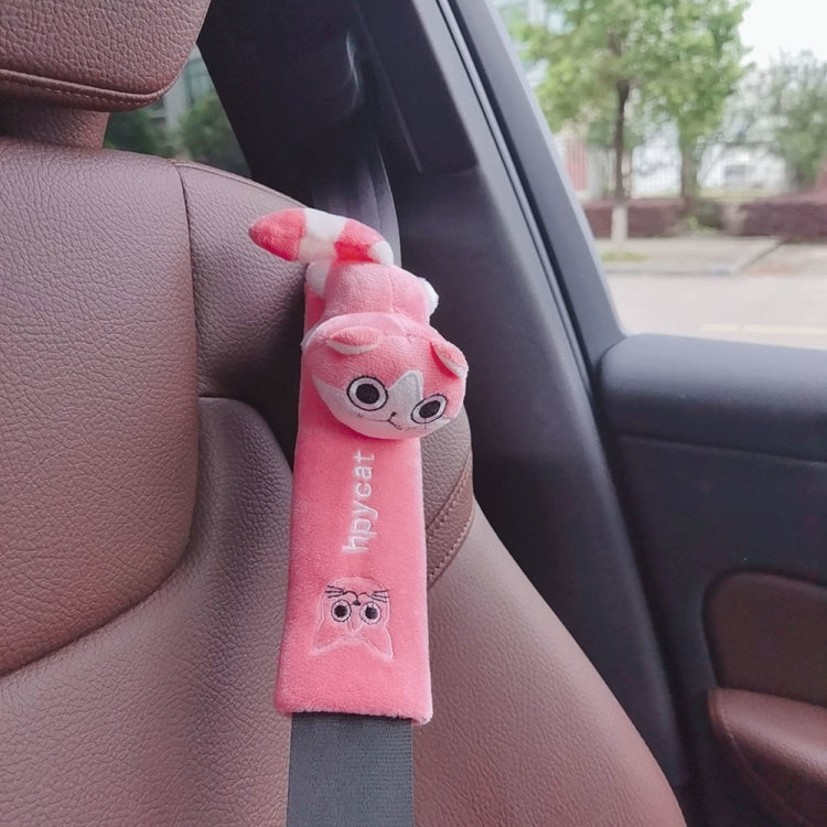 002 Cute Cartoon Thicked Seat Belt Anti-Strangled Protective Cushion, Length: