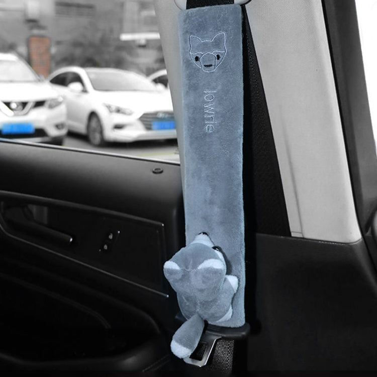 002 Cute Cartoon Thicked Seat Belt Anti-Strangled Protective Cushion, Length: