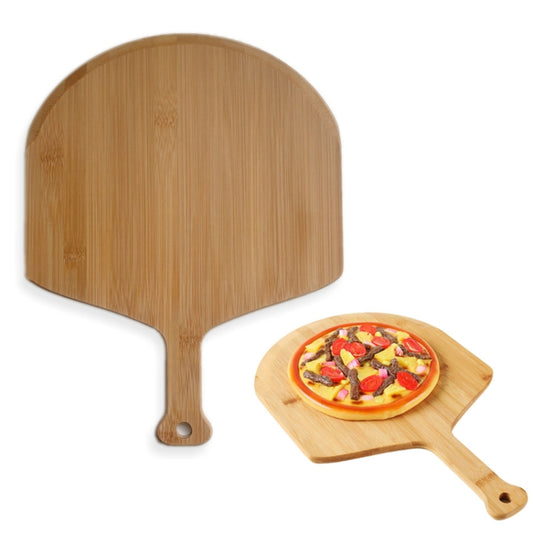 Bamboo Pizza Paddle Cheese Steak Baking Serving Tray Cutting Chopping Board