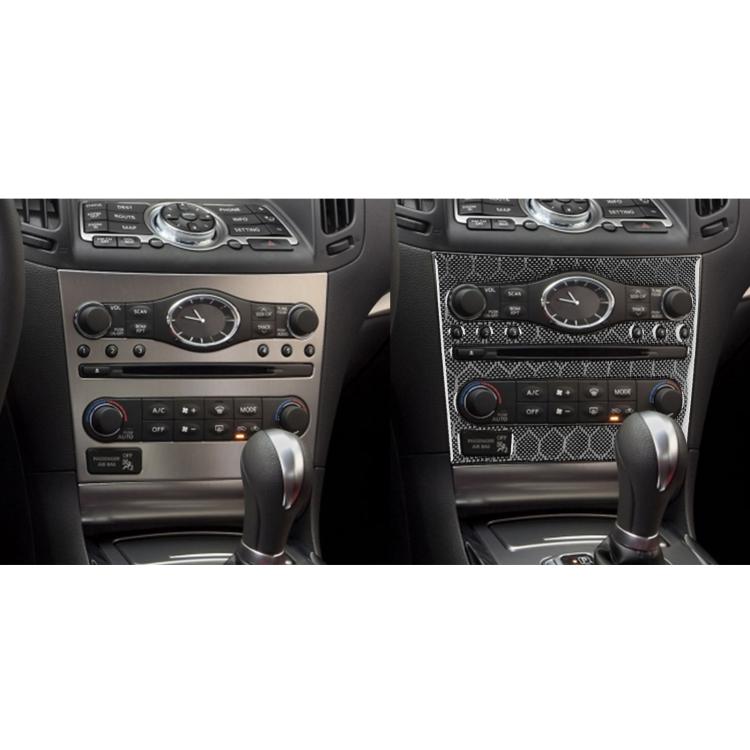 For Infiniti G35/G37/G25/Q60 Console CD AC Switch Panel B Model Sticker