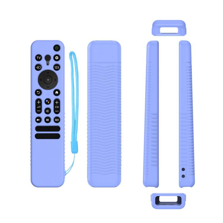 Y56 Voice Remote Silicone Anti-Fall Protective Case For Sony RMF-TX800U/C/P/T/900U, For Sony RMF-TX800U/C/P/T/900U(Red), For Sony RMF-TX800U/C/P/T/900U(Luminous Blue), For Sony RMF-TX800U/C/P/T/900U(Luminous Green), For Sony RMF-TX800U/C/P/T/900U(Blue)