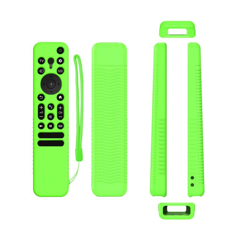 Y56 Voice Remote Silicone Anti-Fall Protective Case For Sony RMF-TX800U/C/P/T/900U, For Sony RMF-TX800U/C/P/T/900U(Red), For Sony RMF-TX800U/C/P/T/900U(Luminous Blue), For Sony RMF-TX800U/C/P/T/900U(Luminous Green), For Sony RMF-TX800U/C/P/T/900U(Blue)