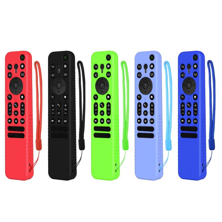 Y56 Voice Remote Silicone Anti-Fall Protective Case For Sony RMF-TX800U/C/P/T/900U, For Sony RMF-TX800U/C/P/T/900U(Red), For Sony RMF-TX800U/C/P/T/900U(Luminous Blue), For Sony RMF-TX800U/C/P/T/900U(Luminous Green), For Sony RMF-TX800U/C/P/T/900U(Blue)