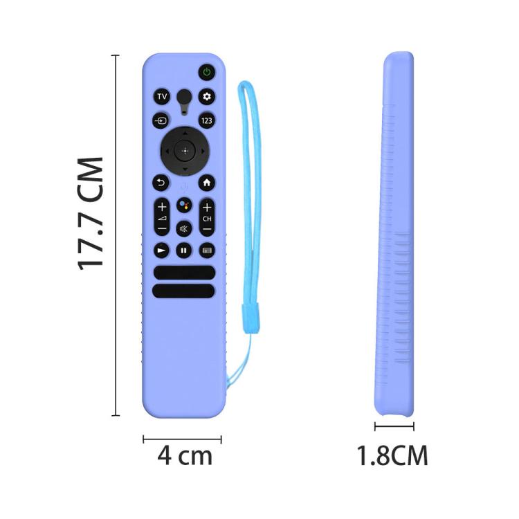 Y56 Voice Remote Silicone Anti-Fall Protective Case For Sony RMF-TX800U/C/P/T/900U, For Sony RMF-TX800U/C/P/T/900U(Red), For Sony RMF-TX800U/C/P/T/900U(Luminous Blue), For Sony RMF-TX800U/C/P/T/900U(Luminous Green), For Sony RMF-TX800U/C/P/T/900U(Blue)