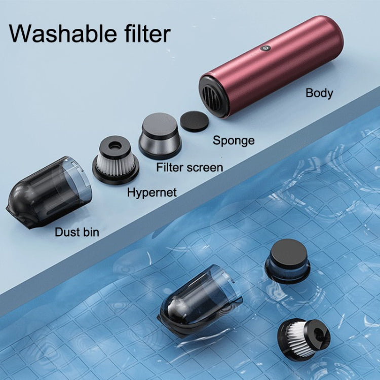 Pinjia P12 High Power Handheld Wireless Vehicles / Household Vacuum Cleaner