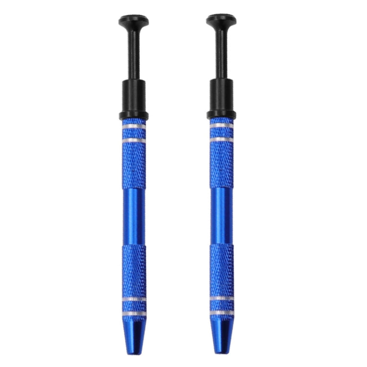2pcs IC Chip Picker Electronic Component Parts Picker Capacitor IC Grabber Clips, 2pcs Gold, 2pcs Silver, 2pcs Red, 2pcs Dark Brown, 2pcs Blue, 2pcs Black