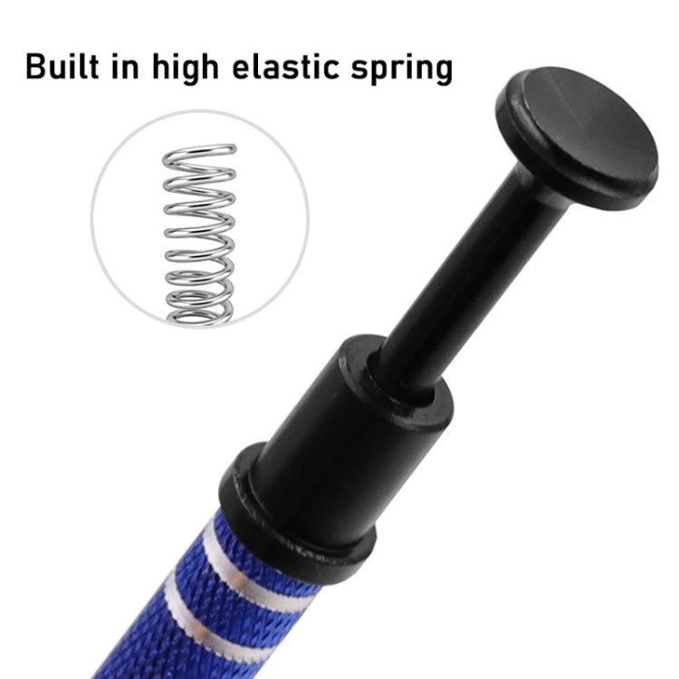 2pcs IC Chip Picker Electronic Component Parts Picker Capacitor IC Grabber Clips, 2pcs Gold, 2pcs Silver, 2pcs Red, 2pcs Dark Brown, 2pcs Blue, 2pcs Black