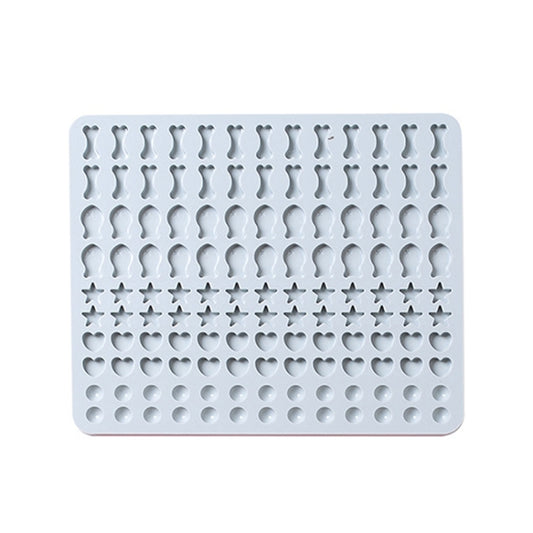 130 Grids Silicone Mat Baking Mold Mini Pet Snacks Dog Food Baking Pan Mold Biscuit Cake Mold