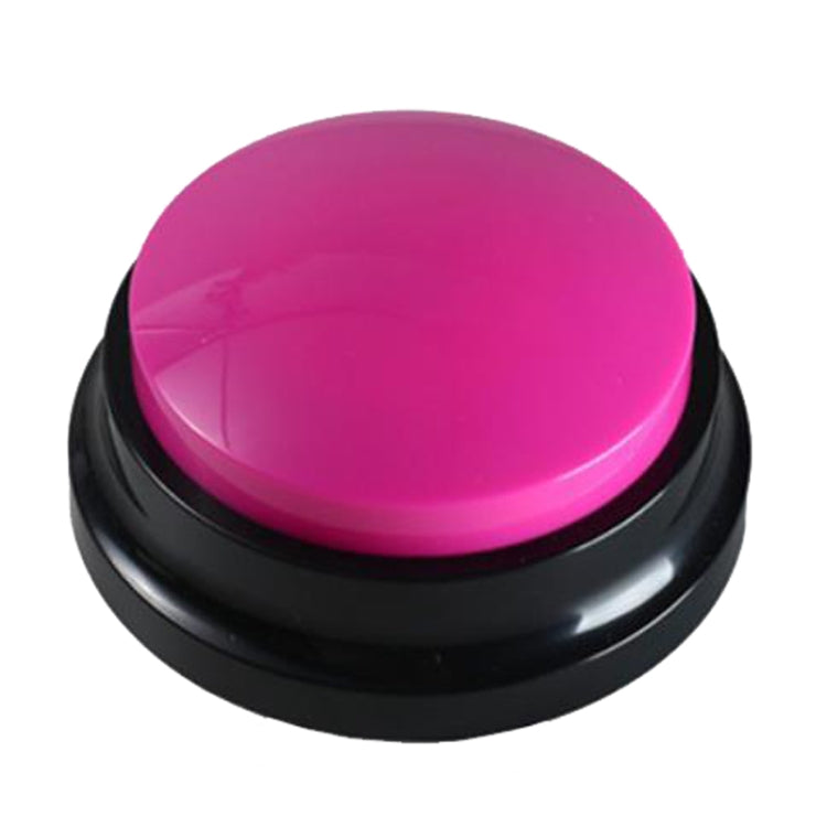 Pet Communication Button Dog Vocal Box Recording Vocalizer, Style: Recording Model, Dark Blue, Light Blue, Green, Purple, Red, Orange, Rose Red, Pink, Yellow, Lake Blue, White