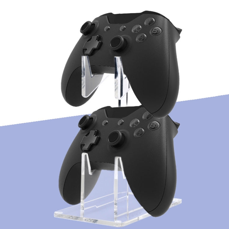 Acrylic Double Layer Game Handle Storage Bracket for PS4/ PS5/PS3