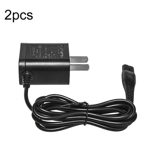 2pcs A00390 4.3V Shaver Adapter Charger for PHILIPS RQ310 RQ312 RQ311 RQ338 RQ331 S510 S511,US Plug