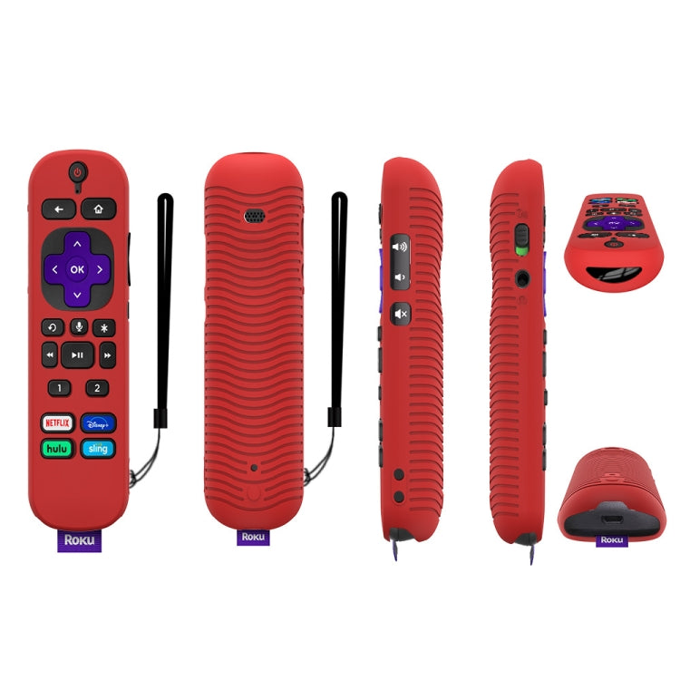 For TCL Roku Voice Remote Pro Y30 Remote Control Shockproof Silicone Protective Case