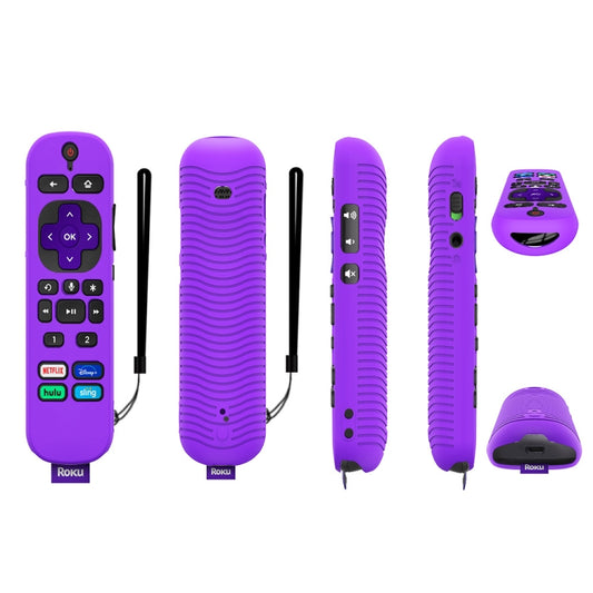 For TCL Roku Voice Remote Pro Y30 Remote Control Shockproof Silicone Protective Case