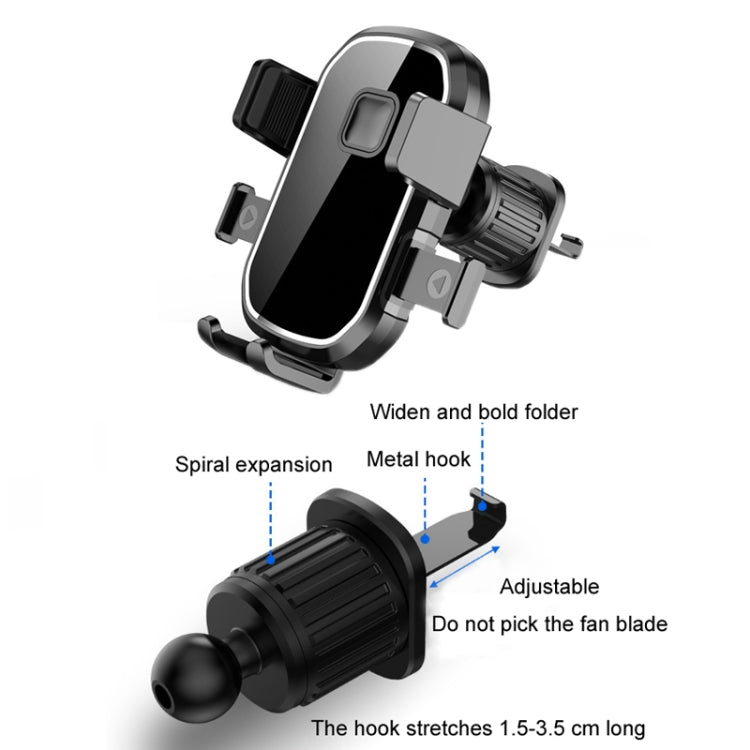 Car Air Outlet Hook Firmly Navigation Mobile Phone Holder