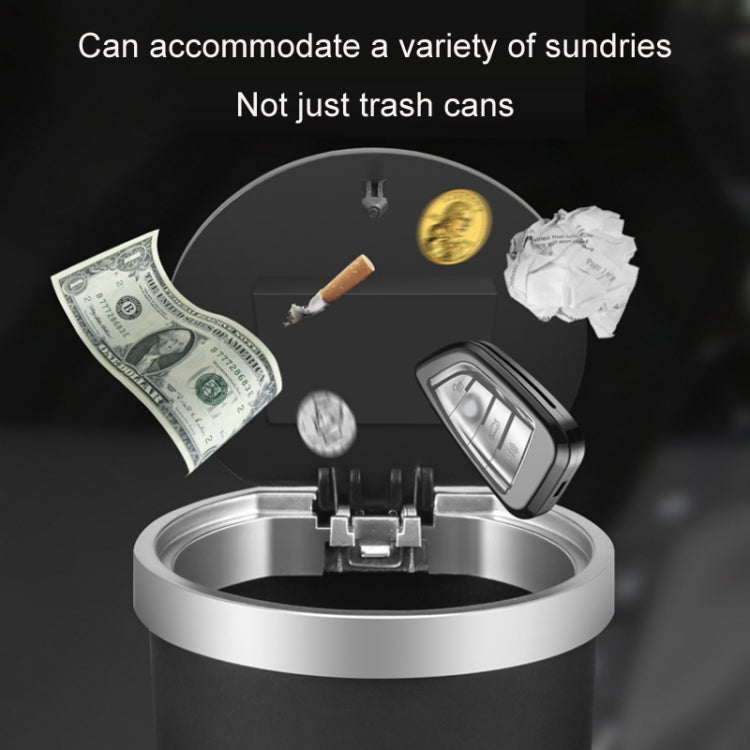 Car Storage Tube Cup Holder Miscellaneous Trash Can With Aroma Diffuser