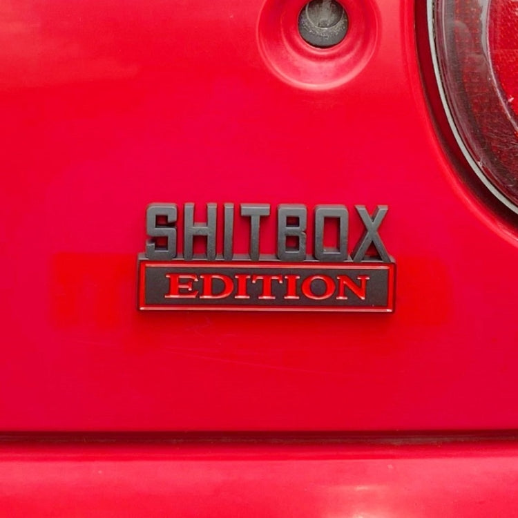 5pcs Car Body Rear Modification Badge Plate Label