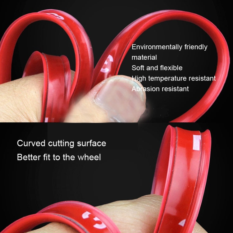 8m/roll Car Wheel General Sticker Modified Protection Sticker Anti-collision Strip