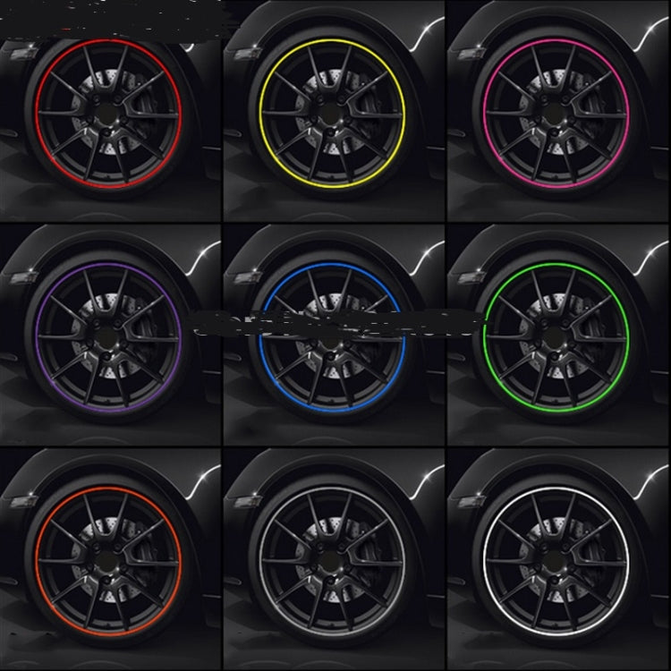 8m/roll Car Wheel General Sticker Modified Protection Sticker Anti-collision Strip