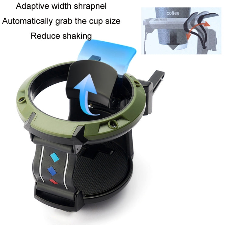 Car Air Conditioner Air Outlet Water Cup Holder Ashtray With Hook