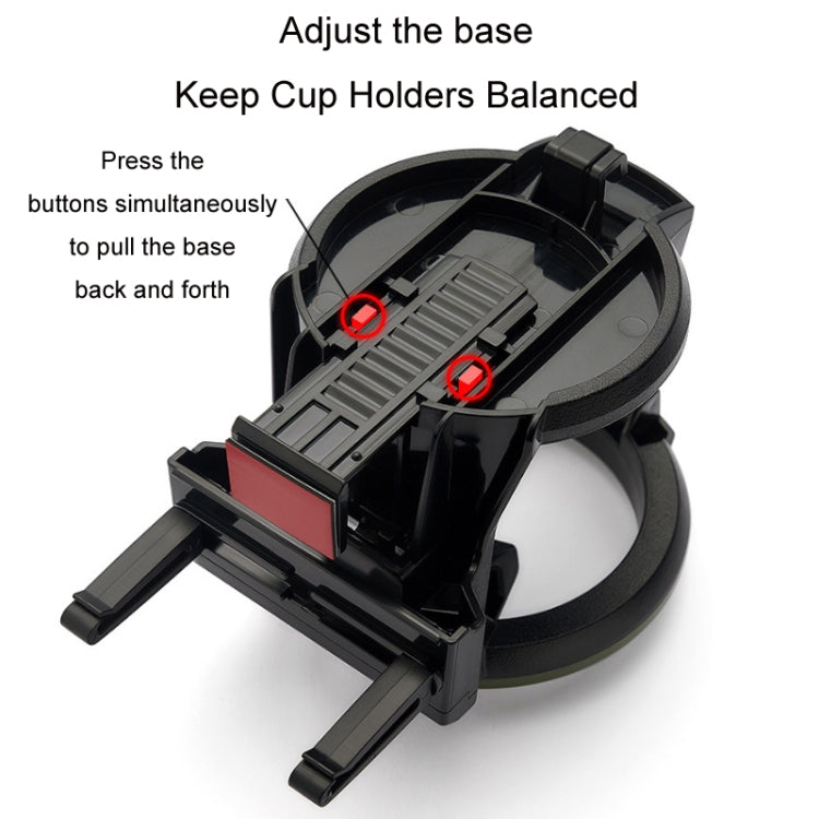 Car Air Conditioner Air Outlet Water Cup Holder Ashtray With Hook