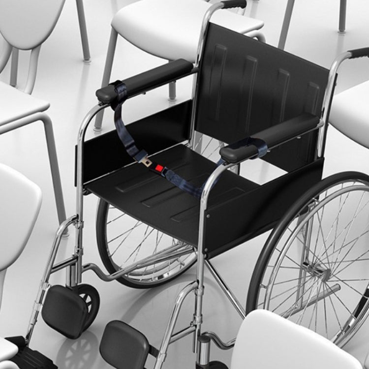 2pcs B7 Free Installation Motorcycle / Stretcher / Electric Wheelchair Seat Belt