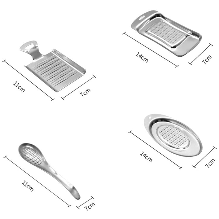 KS1001 Thicken Stainless Steel Ginger Garlic Vegetable Puree Grinder