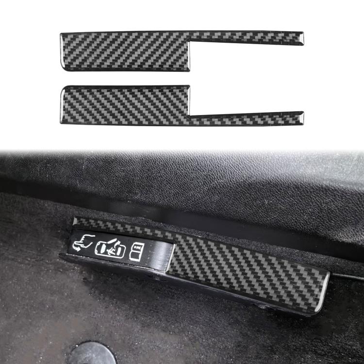 For Chevrolet Corvette C8 2pcs /Set Car Door Lock Switch Sticker