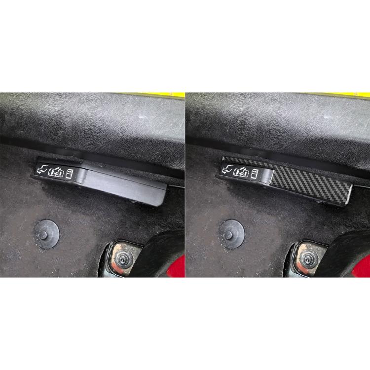 For Chevrolet Corvette C8 2pcs /Set Car Door Lock Switch Sticker